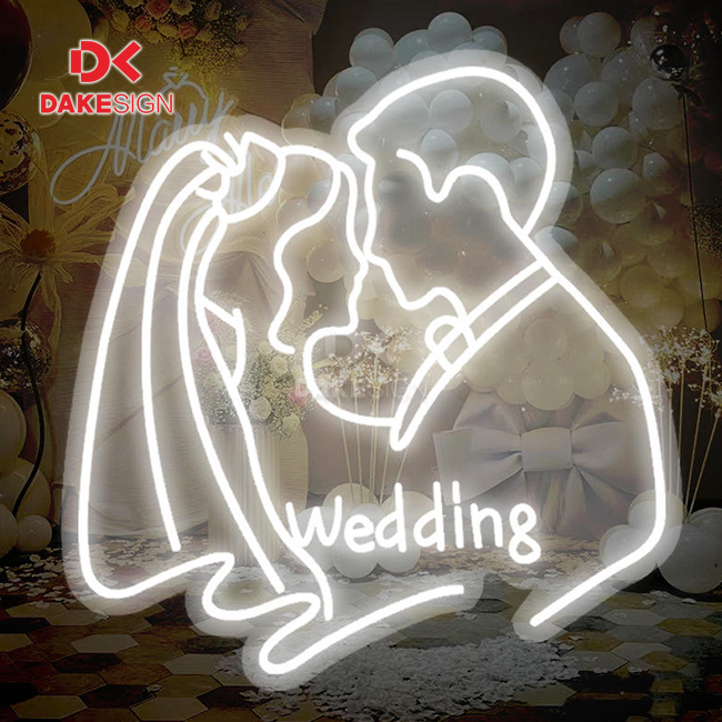 Custom White Neon Sign